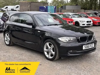 Usado BMW 116 Sport Line 2011 Negro Utilitario