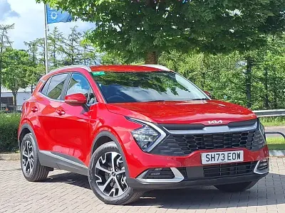Used Kia Sportage 136 HP (100 kW) 2023 Red SUV