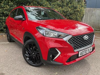 Red Used 2020 Hyundai Tucson N Line SUV | £14,715 (Fair price)