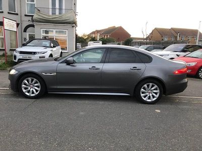 Grey Used 2018 Jaguar XF R-Sport Sedan | £8,995 (A bit pricey)