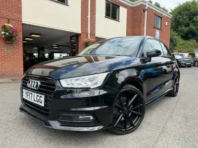 Used Audi A1 Black Edition 116 HP (85 kW) 2017 Black Hatchback