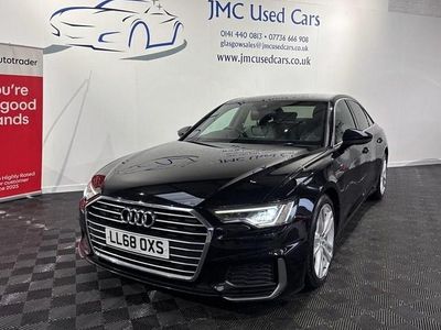 Used Audi A6 S-Line 204 HP (150 kW) 2018 Black Sedan