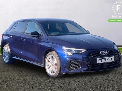 Begagnad Audi A3 Sportback e-tron Competition 2021 Blå Halvkombi