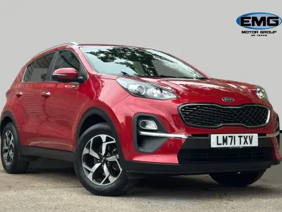 Used Kia Sportage 177 HP (130 kW) 2021 Red SUV