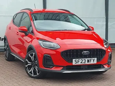 Used Ford Fiesta Active X 125 HP (91 kW) 2023 Red Hatchback