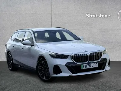 Used BMW i5 M Sport 250 kW (340 HP) 2025 White Estate
