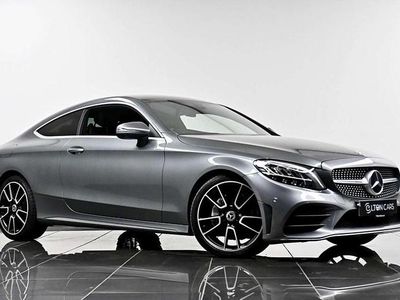 Used Mercedes C220 AMG line 2019 Grey Coupe