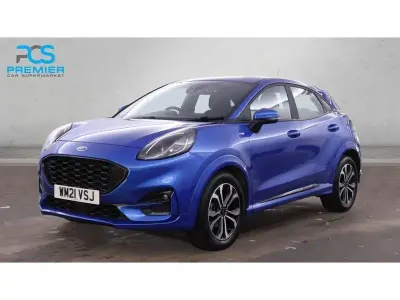 Używany Ford Puma ST-Line 2021 Niebieski SUV