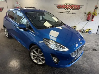 Used Ford Fiesta Titanium X 2020 Blue Hatchback