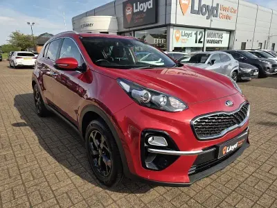 Used Kia Sportage 130 HP (95 kW) 2019 Red SUV