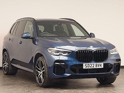 Used BMW X5 M Sport 286 HP (210 kW) 2022 Blue SUV