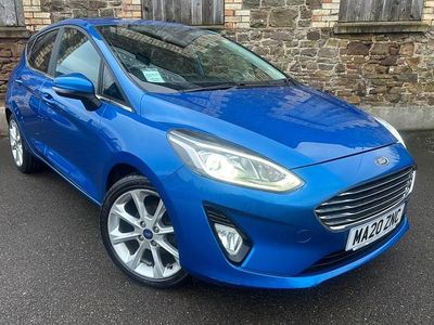 Blue Used 2020 Ford Fiesta Titanium X Hatchback | £9,295 (Fair price)