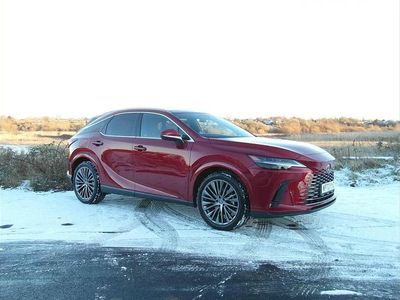 Red Used 2023 Lexus RX450h+ SUV | £55,000 (A bit pricey)