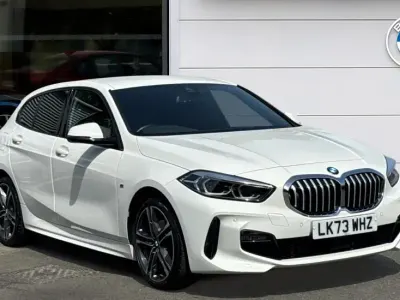 Used BMW 118 M Sport 134 HP (98 kW) 2023 White Hatchback