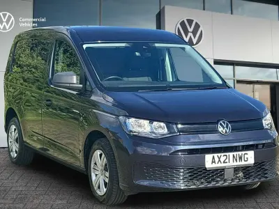 Used VW Caddy 102 HP (75 kW) 2021 Blue MPV