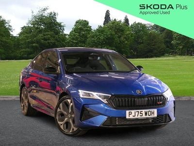 New Skoda Octavia vRS 265 HP (194 kW) 2025 Blue Hatchback