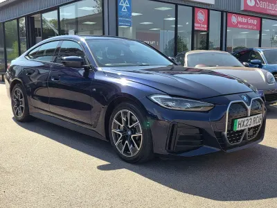 Used BMW i4 M Sport 250 kW (340 HP) 2023 Blue Sedan