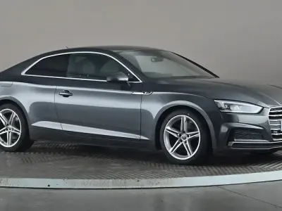 Used Audi A5 S-Line 190 HP (139 kW) 2018 Grey Coupe