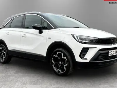 Used Vauxhall Crossland Ultimate 131 HP (96 kW) 2023 White SUV