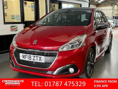 Used Peugeot 208 Allure Premium 82 HP (60 kW) 2018 Red Hatchback