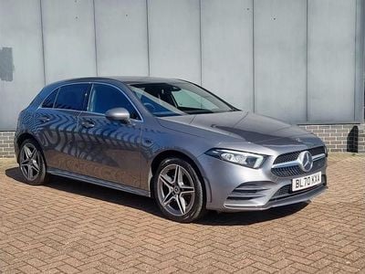 Used Mercedes A250 AMG line 214 HP (157 kW) 2020 Grey Hatchback