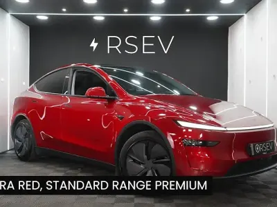 Used Tesla Model Y Standard Range 219 kW (299 HP) 2025 Red SUV