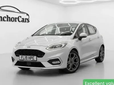 Używany Ford Fiesta ST-Line 140 KM (102 kW) 2019 Srebrny Hatchback