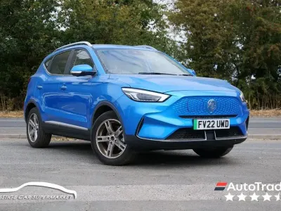 Used MG ZS Trophy 130 kW (177 HP) 2022 Blue SUV