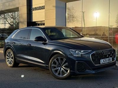 Blue Used 2025 Audi Q8 S-Line SUV | £54,990 (Expensive)