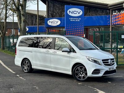 Used Mercedes V220 AMG line 163 HP (119 kW) 2017 White MPV