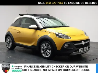 Used Vauxhall Adam Rocks 70 HP (51 kW) 2018 Orange Hatchback