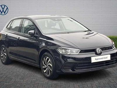 Used VW Polo Life 95 HP (69 kW) 2023 Black Hatchback