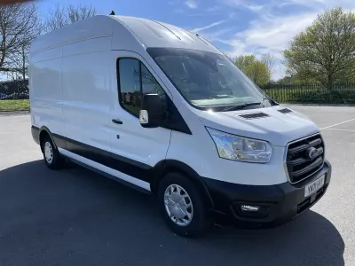 Used Ford Transit Trend 130 HP (95 kW) 2021 White Van