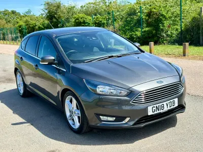 Used Ford Focus Titanium 2018 Grey Hatchback