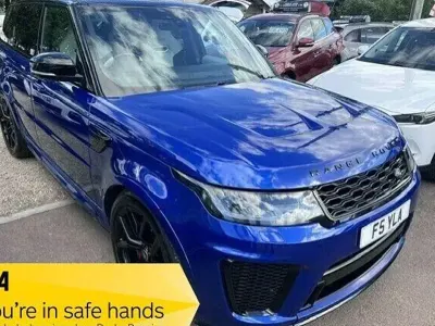 Used Land Rover Range Rover Sport SVR 2018 Blue SUV
