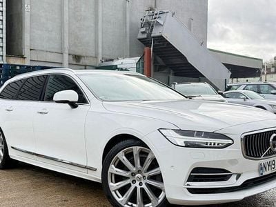 Used Volvo V90 Inscription 390 HP (286 kW) 2019 White Estate