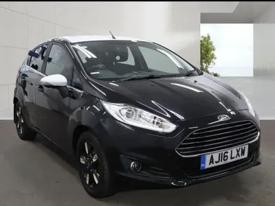 Used Ford Fiesta Zetec 2016 Black Hatchback