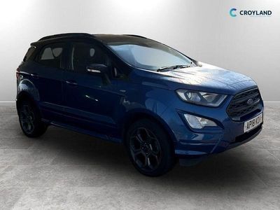 Used Ford Ecosport ST-Line 125 HP (91 kW) 2018 Blue SUV
