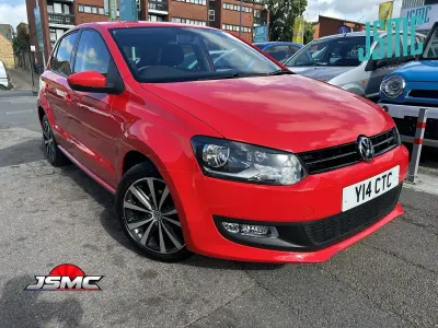 Used VW Polo Match 70 HP (51 kW) 2012 Red Hatchback