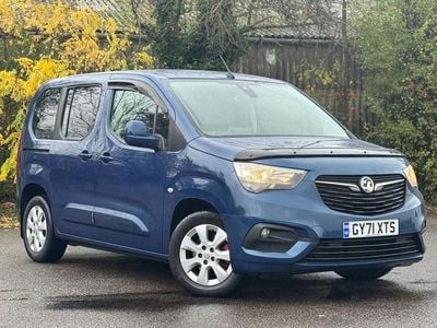 Blue Used 2021 Vauxhall Combo S MPV | £16,480 (Good price)