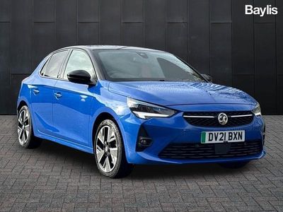 Used Vauxhall Corsa-e SRi 100 kW (136 HP) 2020 Blue Hatchback