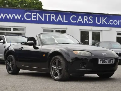 Used Mazda MX5 126 HP (92 kW) 2007 Black Cabriolet