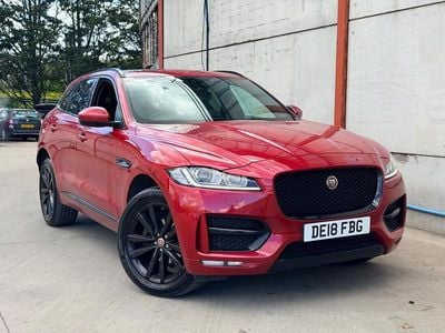 Used Jaguar F-Pace R-Sport 2018 Red SUV