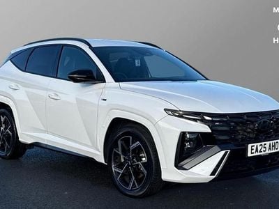 White Used 2025 Hyundai Tucson N Line SUV | £27,810 (Fair price)
