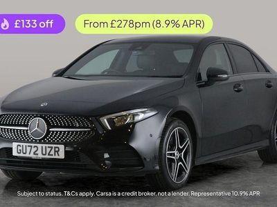 Black Used 2022 Mercedes A250 Executive Sedan | £19,410 (Good price)