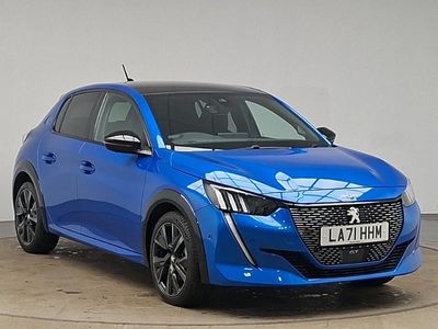 Used Peugeot 208 Premium 100 HP (73 kW) 2021 Blue Hatchback