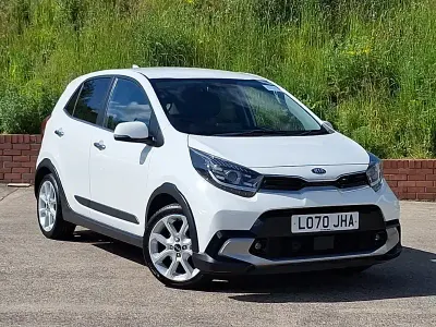 Used Kia Picanto X-Line 2020 White Hatchback