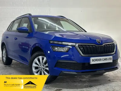 Used Skoda Kamiq 95 HP (69 kW) 2022 Blue SUV