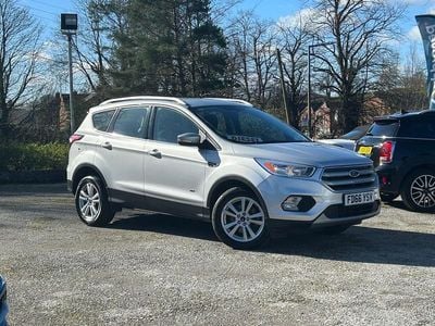 Used Ford Kuga Zetec 150 HP (110 kW) 2017 Silver SUV
