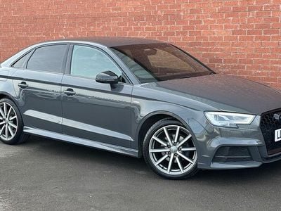 Used Audi A3 Black Edition 150 HP (110 kW) 2017 Grey Sedan